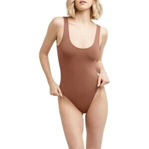 Maidenform Women's M Smoothing Seamless Bodysuit with Built-In Bra XL